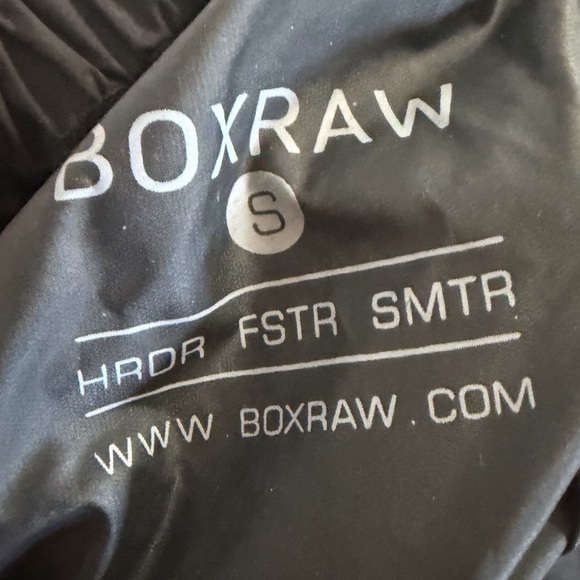 BOXRAW Hagler Professional Sauna Suit Top | Black - Picture 11 of 11